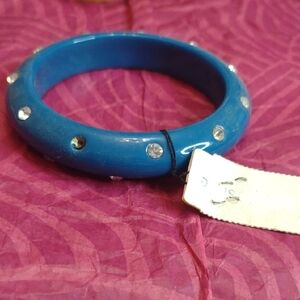 Vintage New w tag Aeropostale Blue Bangle braclet Y2K